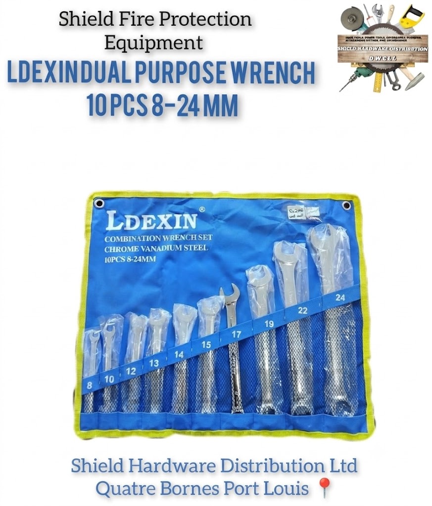 Dwell L Dexin Open End Wrench 10 Pcs